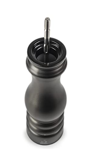 PEUGEOT, Paris Chef u'Select 22 cm Pepper Mill + Pepper Included, Made Of Stainless Steel, 6 Predefined Grind Settings - Image 4
