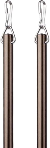 Curtain Wand - Aluminum Curtain and Drapery Pull Rod with Stainle...