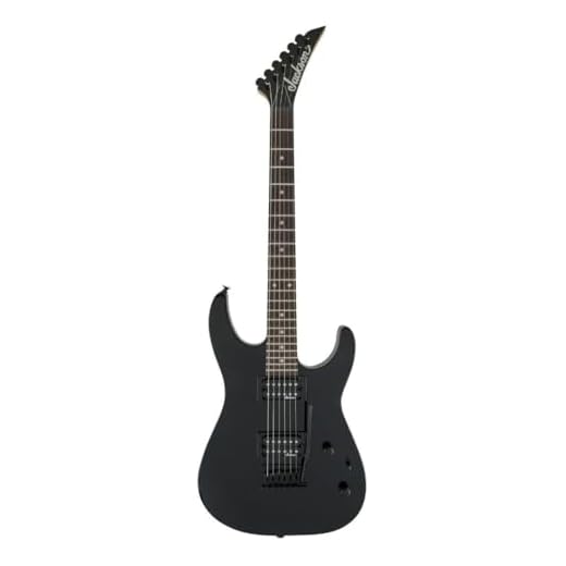 Jackson JS11 Dinky AM Negro brillante