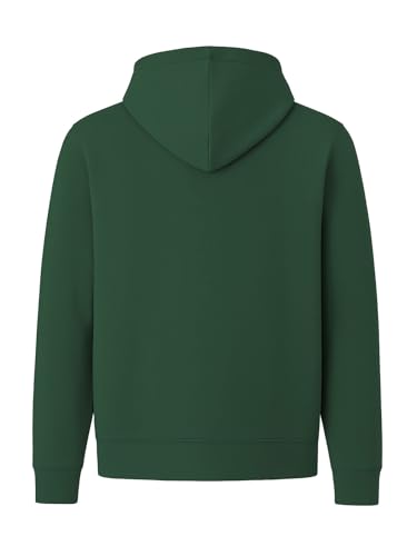 Image of ADRO Men's Regular Fit Zip-Up Hoodie for man | 320 GSM Cotton Poly Fleece Zipper Sweatshirt with Soft Fabric & Printed Hoodies