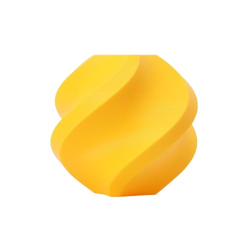 Image of Bambu Lab PLA Basic (Sunflower Yellow) 3D Printer Filament 1.75mm, 1KG Spool, High-Speed PLA, Low Warping, Smooth Extrusion, ±0.03mm Accuracy, FDM Printer Compatible