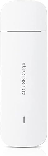 Unlocked Brovi E3372-325 4G USB Dongle (White). Super-Fast 150Mbps Speed. Works with any Network Sim Card Worldwide. Includes 2 x External Antennas