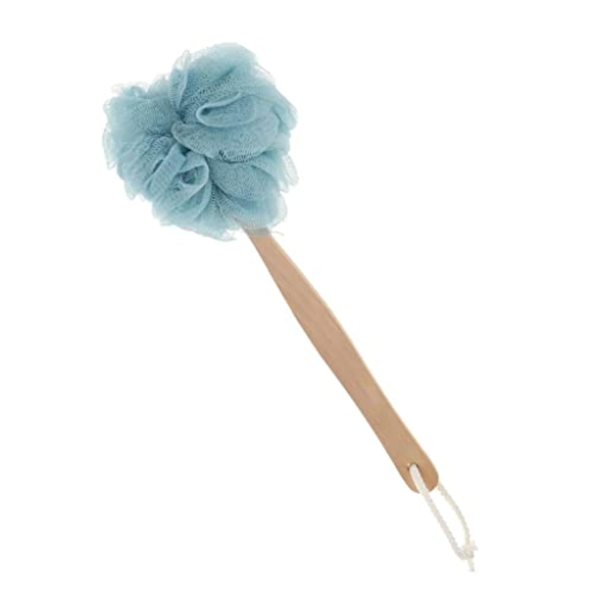 4 Pcs Long Handle Shower Puff Pouf Sponge Exfoliating