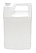 Vestil JUG-W-1 High Density Polyethylene (HDPE) Rectangular Jug with Natural Cap, 7