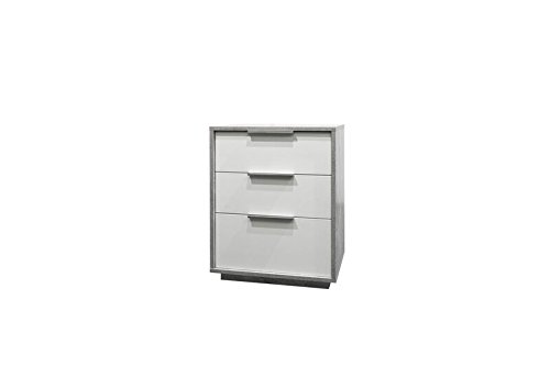 Mäusbacher Kommode Woody 91-00499 | In Beton und Weiss matt | 56 x 73 x 42 cm - 4044393248539 Mäusbacher Kommode Woody 91-00499 | In Beton und Weiss matt | 56 x 73 x 42 cm