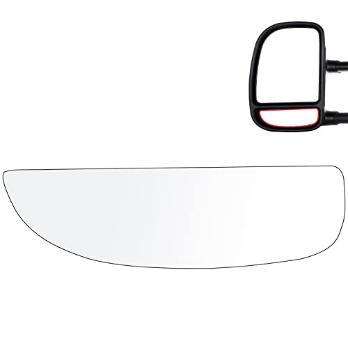 FEIPARTS Tow Mirror Glass Fits for 99-16 For Ford F250 F350 F450 F550 Truck