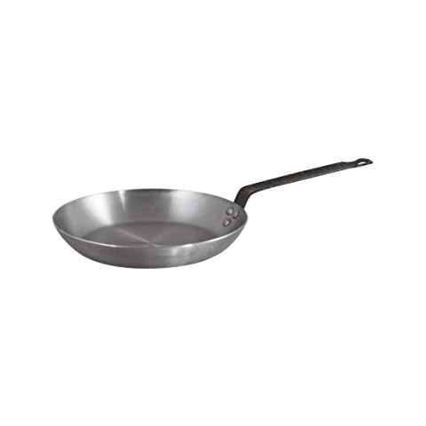 BelleVie Heavy-duty Carbon Steel Frying Pans Series (Top Dia. 9 1/2" x Ht. 1 1/2")" Cover