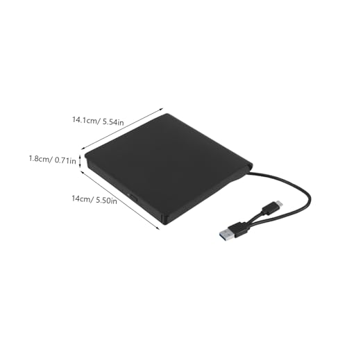 Graveur de CD portable et lecteur DVD externe USB pour PC et Mac