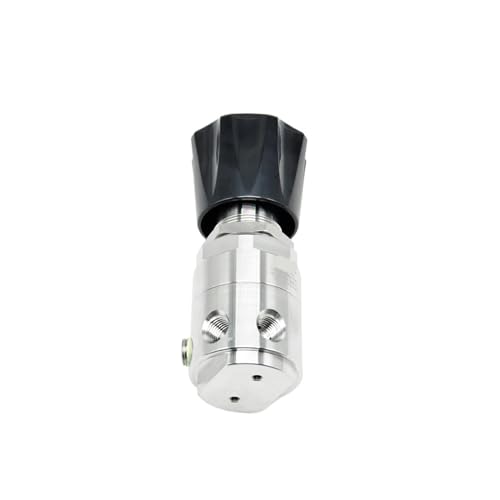 Régulateur de pression oxygène haute précision acier inoxydable 35000psi 4500psi sans manomètre