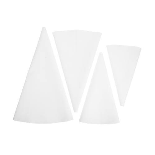 4pcs Reusable Pastry Bags Cake Decorating Tools Burst Design for Baking Frosting Cupcakes User Friendly Food Grade Safe