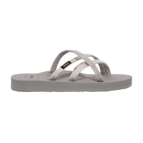 Image of Teva Women's Olowahu Flip-Flop, Chateau /Oyster Grey, 5