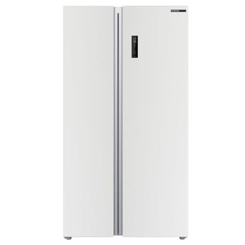 INFINITON Frigorifico Americano SBS-506A77BEH, E, 177 cm de Altura, Inverter, No Frost Total, Blanco