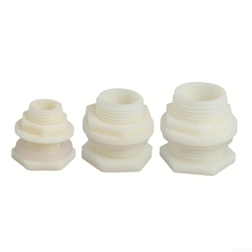 Connettore per serbatoio dell'acqua in ABS per barili di pioggia e acquari, soluzione di fissaggio sicuro (3/4)