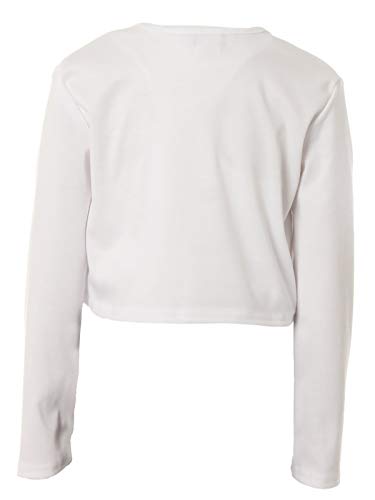 AkiDress Flower Girl Long Sleeves Cardigan Sweater Jacket3