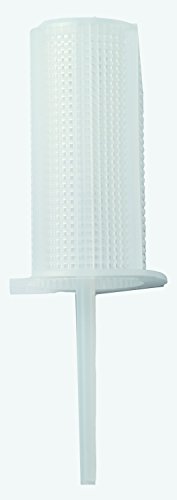 CrossTex ZET High Volume Vented Evacuator Tip, White (Pack of 100)