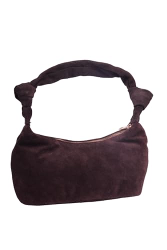 RUGGY Bags 100% Pure Genuine Leather Shoulder Strap Shoulder Bag For Female (Brown)