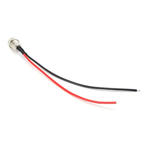 Oxtxuzdm Adaptador industrial de 5,5 x 2,5 mm M/F roscado resistente a la corrosión para pantallas LED, equipo de video, enchufe de alimentación profesional macho/hembra, conector de enchufe de
