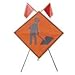 Roll Up Safety Sign Tripod Stand