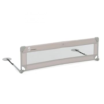 Foppapedretti Sponda da Letto Hoplà 150 cm, per bambini da 18 mesi a 5 anni, Fissaggio sotto materasso, Pieghevole e Trasportabile, Borsa da trasporto inclusa, Sicura e Protettiva, Sabbia