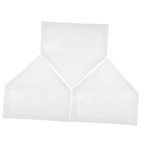 HANABASS Baseball Equipment Set 3pcs Pitcher Training Plates Home Plate Markers Baseball Training Mats for Improve Pitching Technique