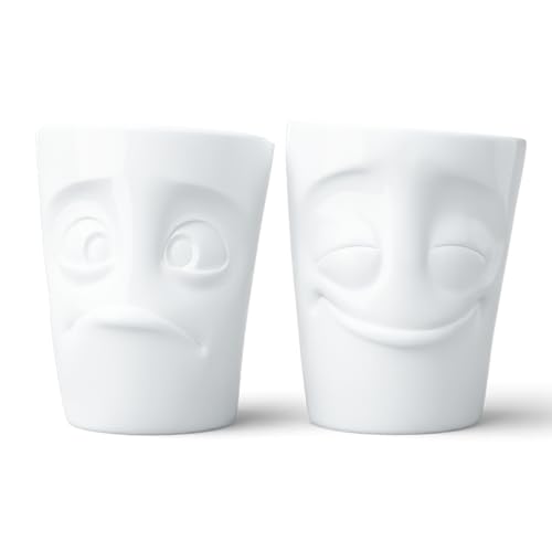 Fiftyeight Tasse Set # 2 jouissez et utzt Verd/Blanc