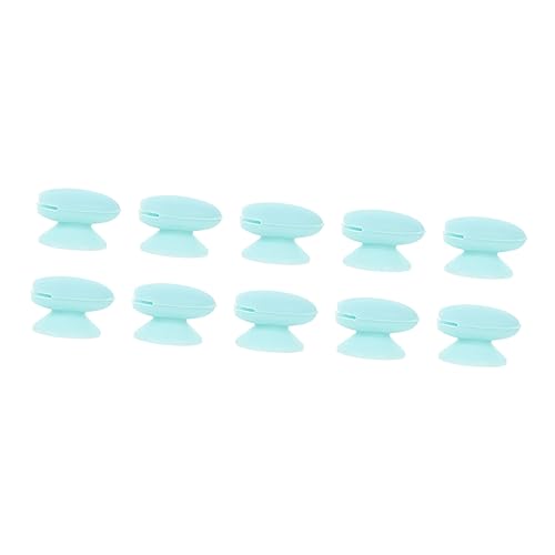 Ipetboom Silicone Lip Brush Caps 10pcs Lip Brush Covers for Travel Office School Business Trip
