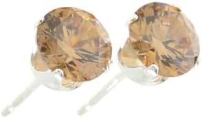 pewterhooter® London Collection Women's Sterling Silver stud earrings for sensitive ears. Sustainably Crafted, Naturally Beautiful. Gift Box.