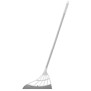 Multifunctionele Magic Broom, verstelbare professionele zuigmond, vloer stof Mop veegmachine ruitenwisser huisdier haren…