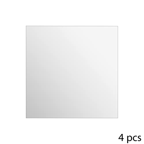 Set di 4 specchi quadrati adesivi 30X30