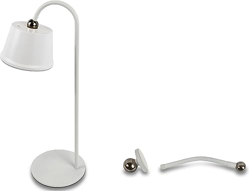New Majestic ALBA lampada da tavolo 3 W LED G Bianco - 3
