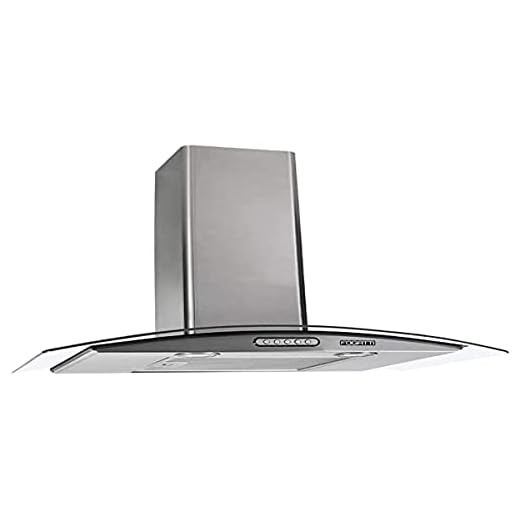 COIFA DE PAREDE Fogatti VIDRO CURVO DUTO SLIM INOX 70CM 220V
