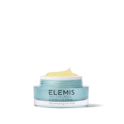 ELEMIS Pro-Collagen Eye Revive Mask 3-in-1 Anti-Wrinkle Optic Cream for Dark Circles Refreshing Vision Gel to Brighten Hydrate and Rejuvenate Moisturising Under Gaze Cream 15ml