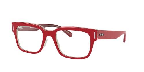 Image of Ray-Ban Men Clear Lens Square Frames - 0RX5388