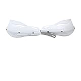 SCMYK Motorcycles Hand Guards for All Dirt Bikes Motorcycle Hand Protector Universal 22mm 28mm Hand Guards Cover Handle Mounting Kits Handguard Handguards Protectors (Color : White)