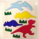 Dinosaur gel window sticker