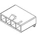 CONNECTOR,HEADER,4POS,1ROW,4.2MM 5PK MOLEX-39-30-3045-56H8382