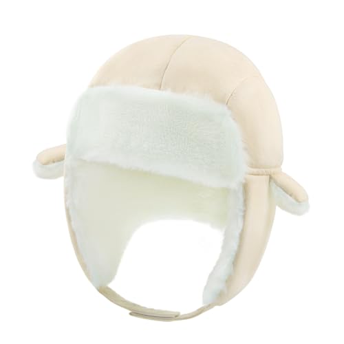 Image of BAVST Winter Trapper Hat for Boys Girls Waterproof Warm Baby Toddler Ushanka Fleece Beanie Hats for 6M-6T