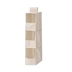 Muji 12373254 Small Accessory Holder, Width 5.9 x Depth 13.8 x Height 27.6 inches (15 x 35 x 70 cm), Polyester Linen