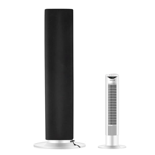 Klmnop Tower Fan Cover, 420D Oxford Standing Fan Dust Cover