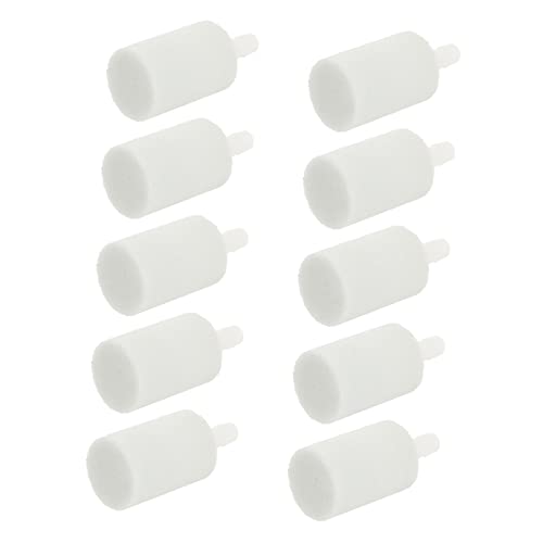 iplusmile 10個 オゾンバブルストーン 水族館ヒーター インフレータブル用エアポンプ キット シリンダー 戦車 パラ 魚 ザループ 酸素ディフューザー 池バブラー ホワイトコランダム 白い