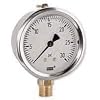 Wika Liquid Filled Industrial Pressure Gauge, 0 to 3000 psi, 2.5 (in) Dial, Lower