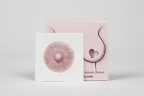 Temporary Areola Tattoo (Large, Very Fair)