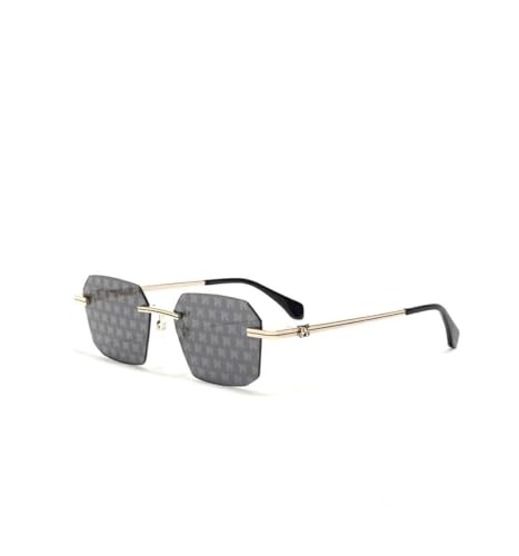 Palm Angels Cuarzo Sunglasses Gold Dark Grey