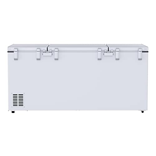 Image of Godrej 600 L Triple Door Convertible Deep Freezer (DH EPenta 625D 41 CMFH3M Rw, White, Pentacool Technology)