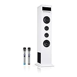 KARABOOM: En el equipamiento básico del Karaboom 100 Sing se incluye un reproductor de CD. Un puerto USB te permite reproducir MP3, otro puerto te servirá como punto de carga para tus dispositivos móviles.
