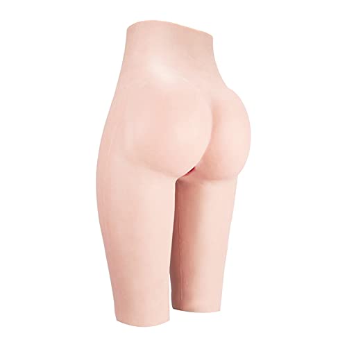 FSYH SilikonhöSchen GefäLschte Vagina Shorts Gesäß HüFten Body Shaper Enhancer füR Crossdresser Transgender Cosplay,Weiß,Type~2