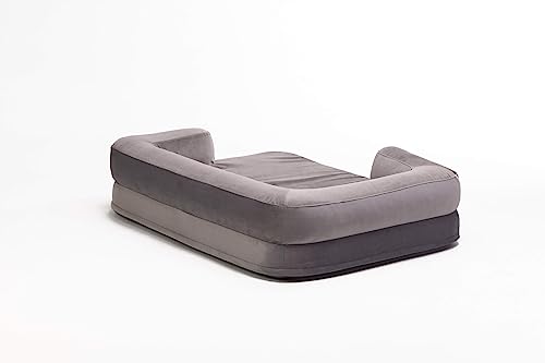 Panier orthopédique lavable anti-odeur pour chien sensible gris