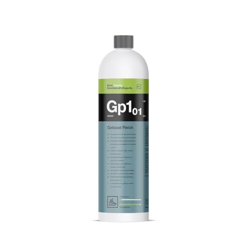 Elimine la opacidad: Koch Chemie Gelcoat Finish 1L pulidor para barcos