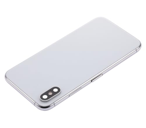 Chassis iPhone XS Argent pour reparer une vitre arriere cassee et des boutons bloques