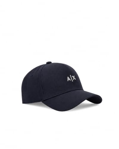 Image of Armani Exchange Men's Small Contrast Logo Baseball Hat